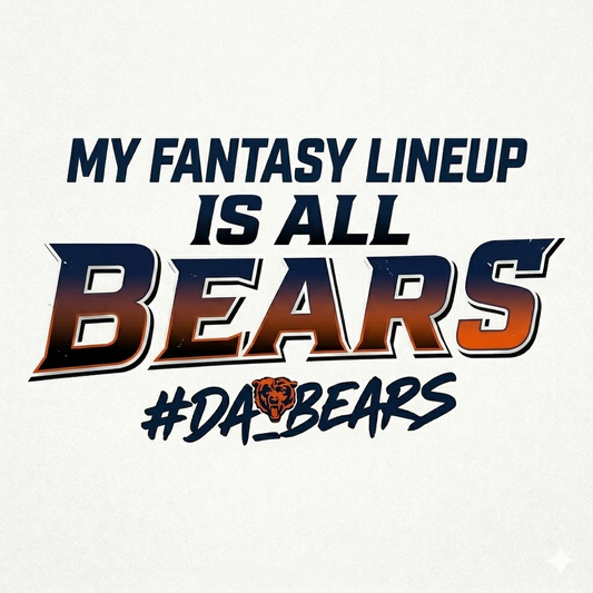 Custom My Fantasy Lineup Tee
