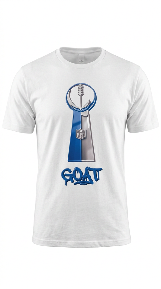 GOAT Blue Lombardi Tee