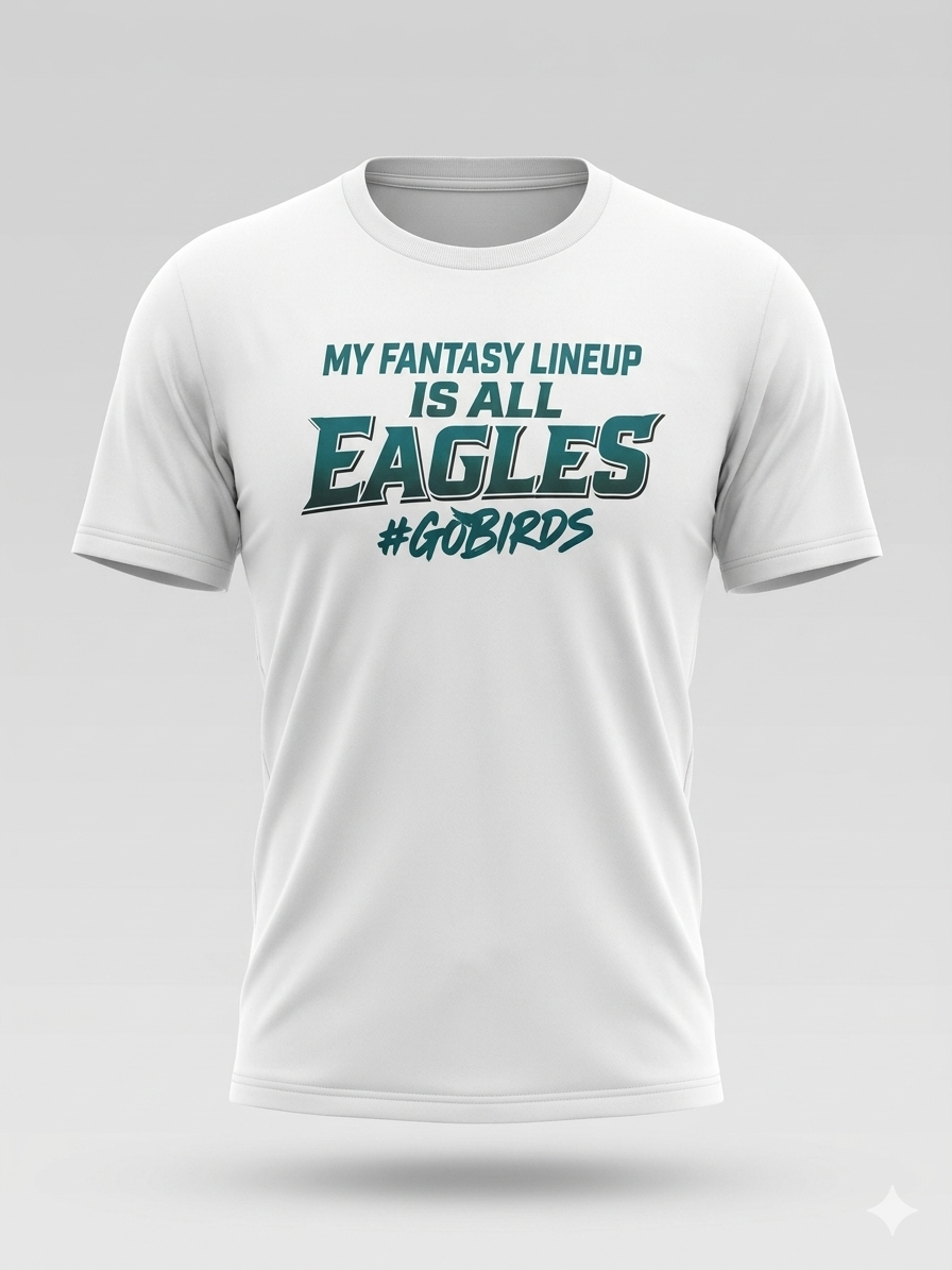 Custom My Fantasy Lineup Tee