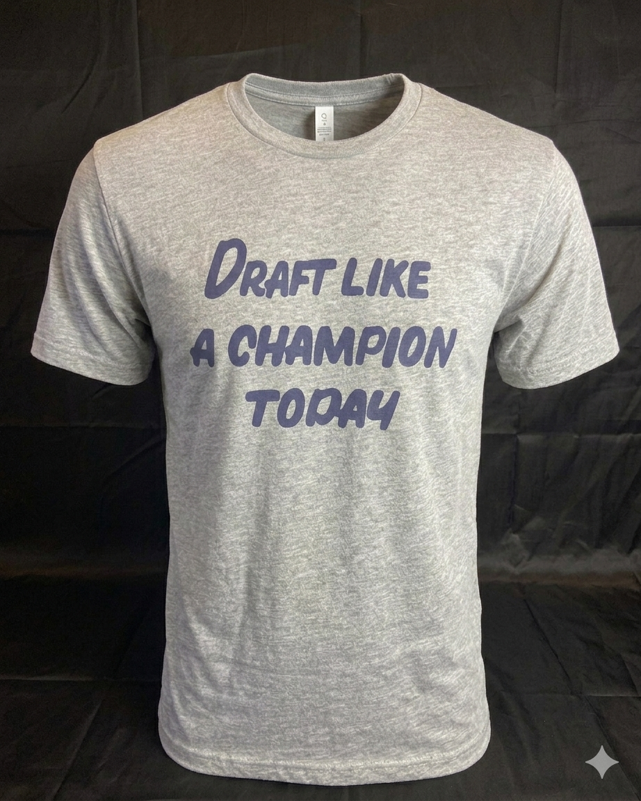 Draft Like A Champion Today Tee