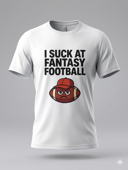 I Suck At Fantasy Football Tee