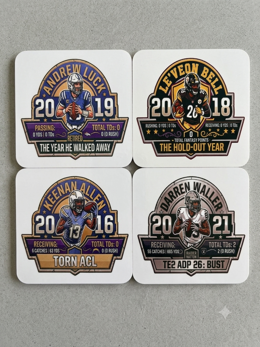 Draft Day Coasters (12 pack)