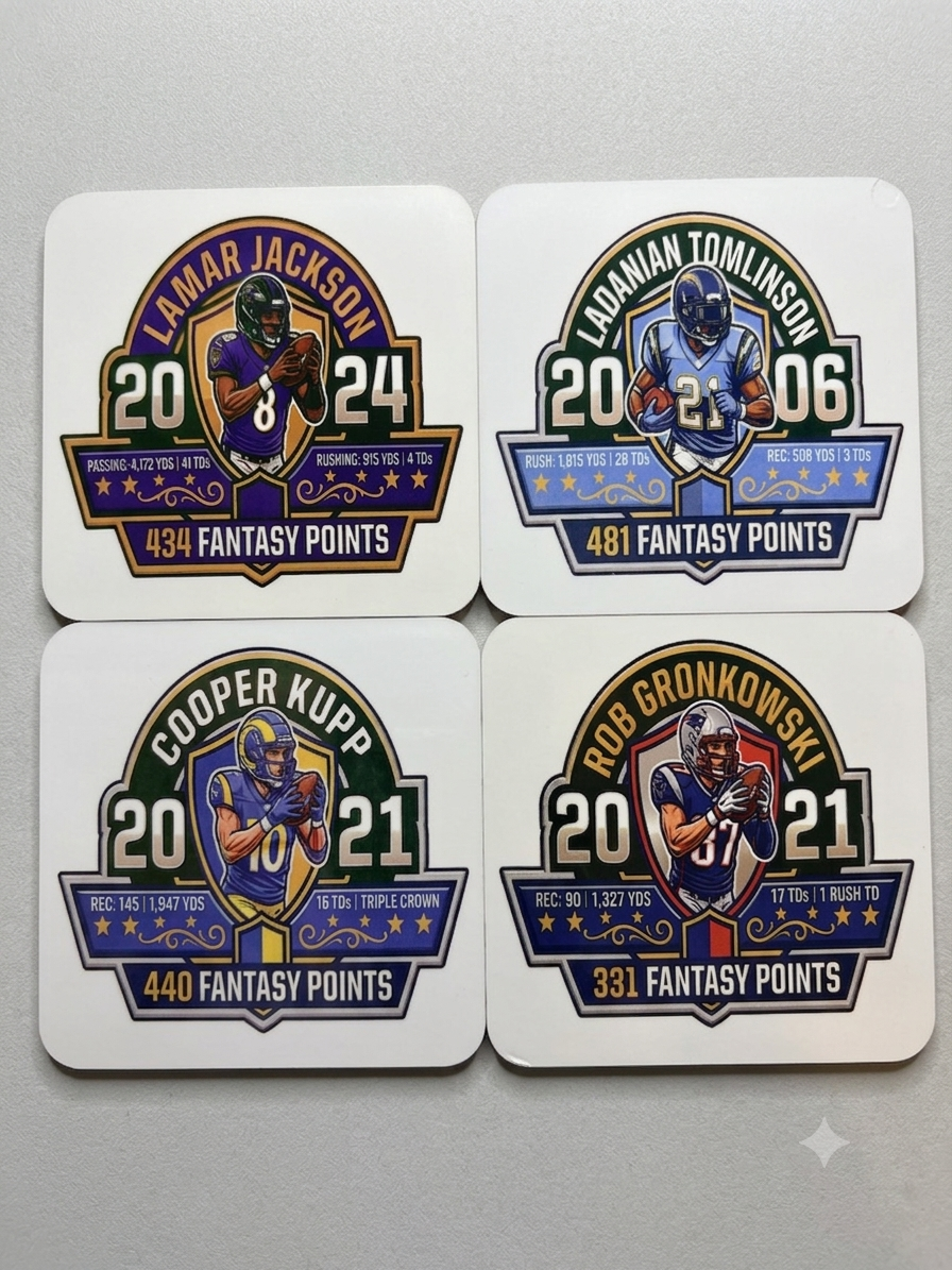 Draft Day Coasters (12 pack)