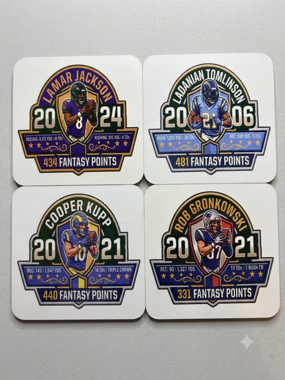 Draft Day Coasters (12 pack)